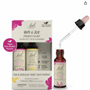 Bach Original Flower Remedies, Hope & Joy Trio Kit, for Comfort & Optimism